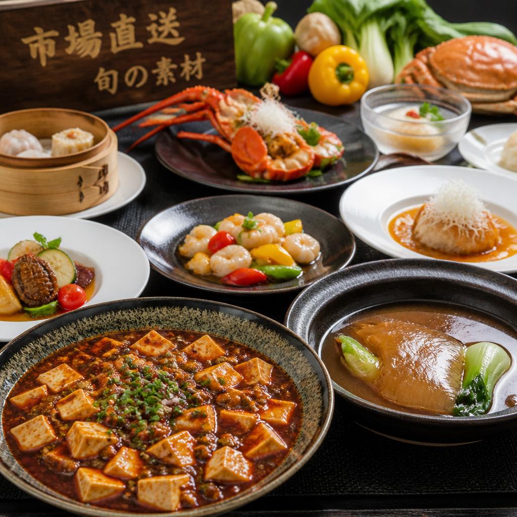 新鮮スパイスを活かした本格中華料理