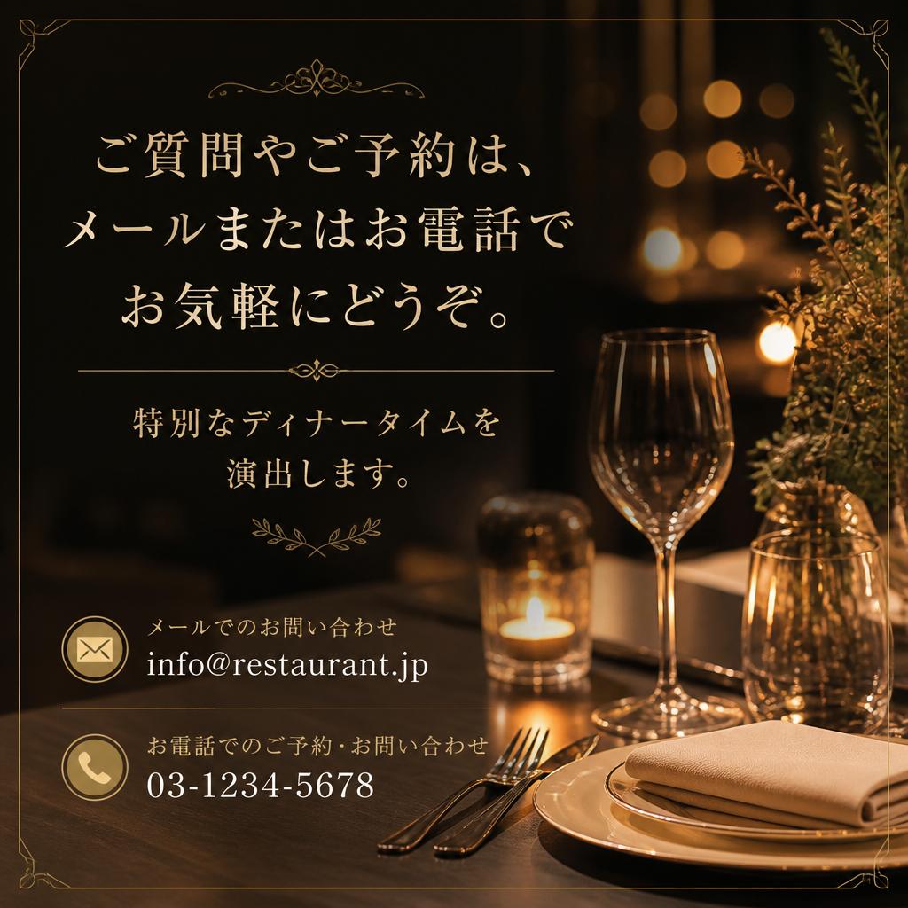 お問い合わせはお気軽に