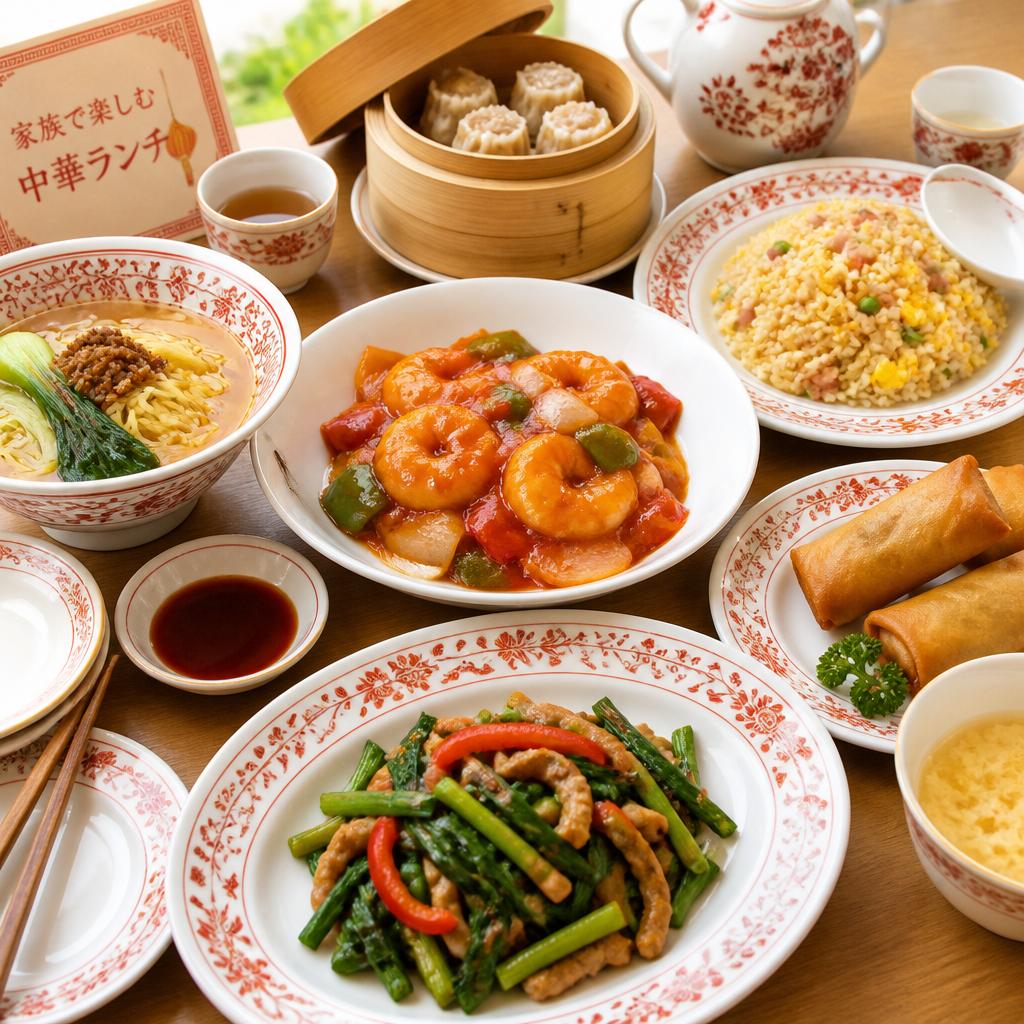 家族で楽しむカジュアル中華ランチ！