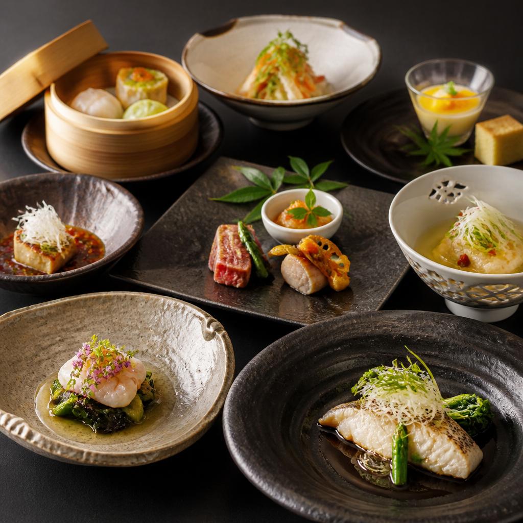新鮮な旬素材を活かした創作料理