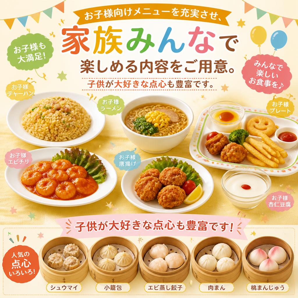 お子様も大満足！