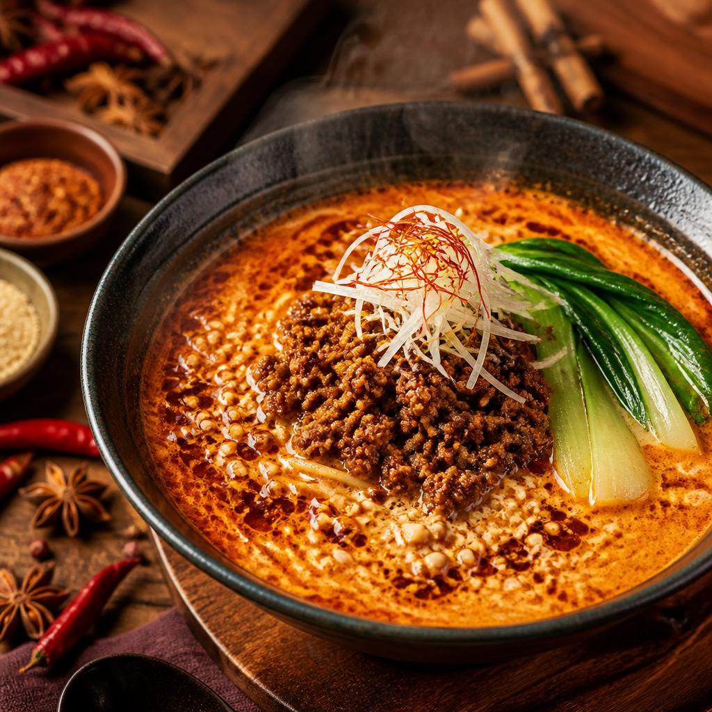 新感覚の創作担々麺
