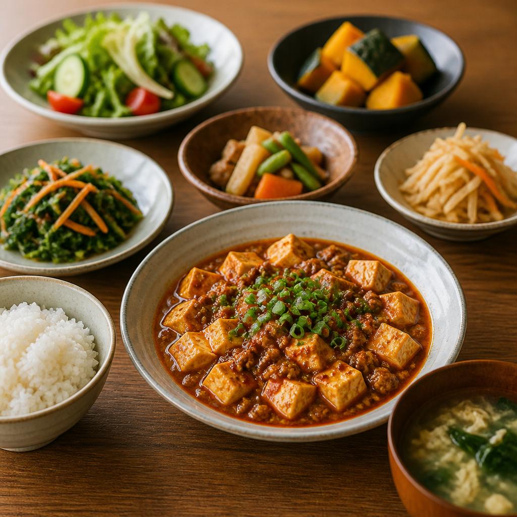 手作りの家庭料理を楽しむ