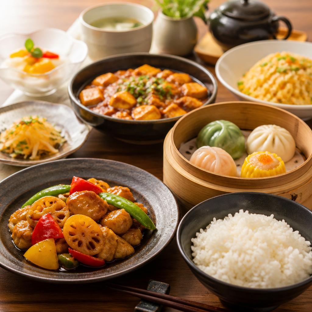 家族で楽しむ創作中華！新鮮お米を使った特別ランチ