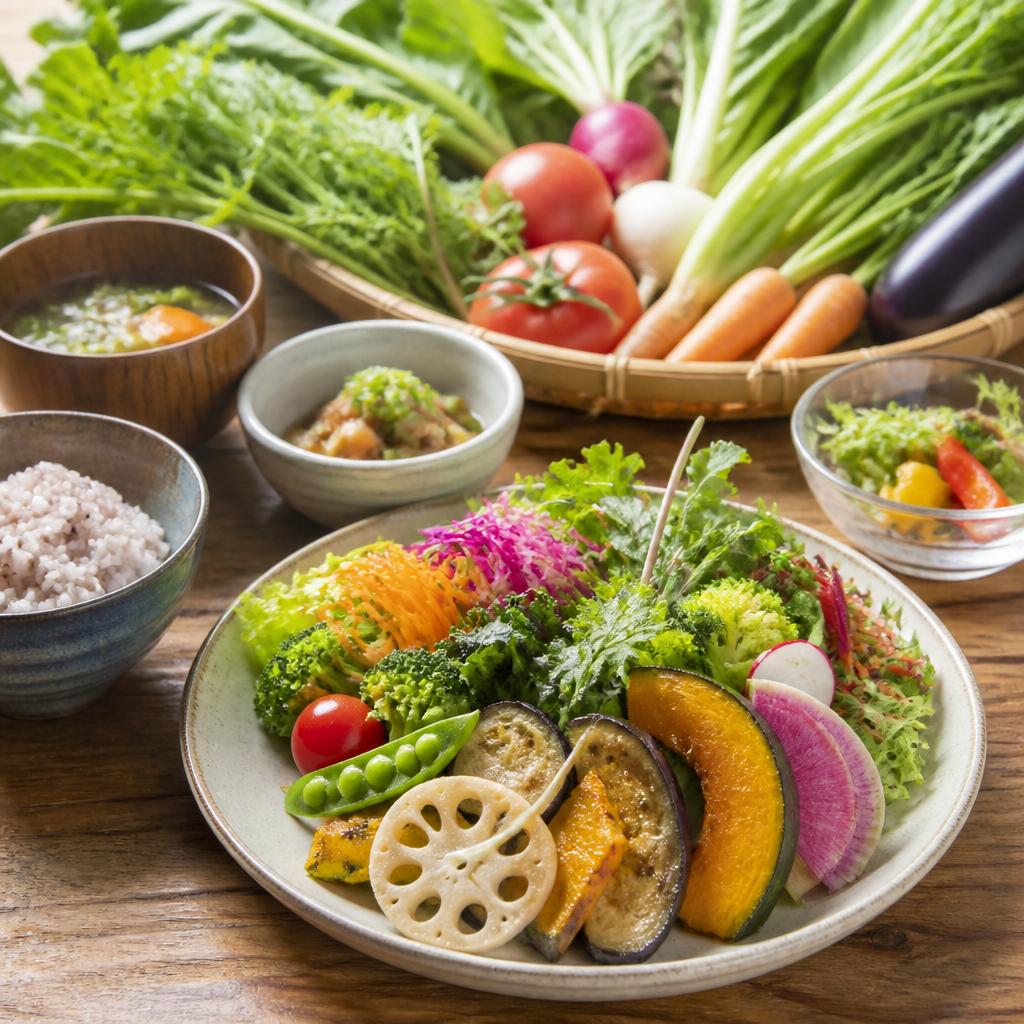 新鮮な旬の野菜をたっぷり使用