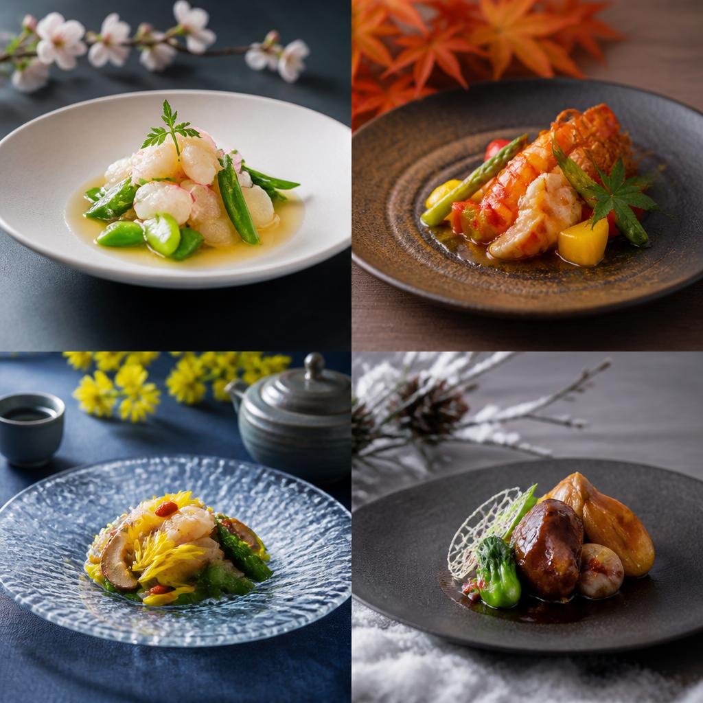 新鮮旬素材を活かした創作料理